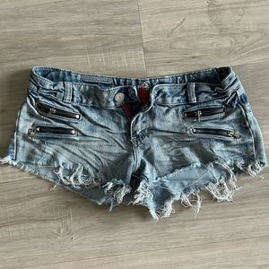 Dean shorts w/zippers junior size 9